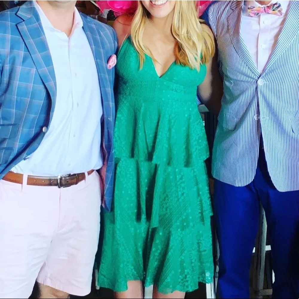 Lulu’s green dress, Size Small, worn once - Picture 2 of 2